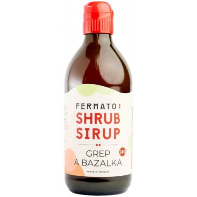 Fermato Shrub sirup malina a máta 340 ml – Sleviste.cz