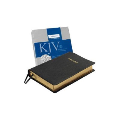 KJV Concord Reference Bible, Black Edge-lined Goatskin Leather, KJ566:XE – Hledejceny.cz