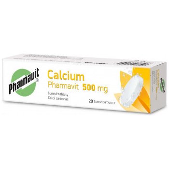 CALCIUM PHARMAVIT POR 500MG TBL EFF 20