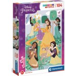 Clementoni 123409 Disney princezny 104 dílků – Zboží Mobilmania