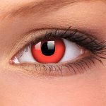 MaxVue ColorVue Crazy Red Devil jednodenní nedioptrické 2 ks – Hledejceny.cz
