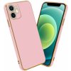 Pouzdro a kryt na mobilní telefon Apple Cadorabo Ochranné pouzdro pro Apple iPhone 12 MINI Case in Růžová Kryt mobilního telefonu TPU Silikonové pouzdro na fotoaparát PČervenáector Case