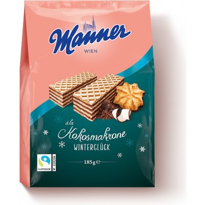 Manner Winterglück s příchutí kokosek 185 g – Zboží Dáma