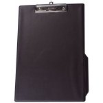 Q-connect A4 psací podložka s klipem černá – Sleviste.cz