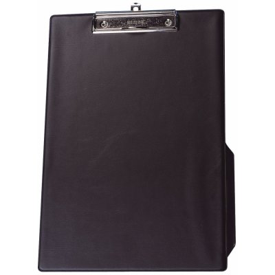 Q-connect A4 psací podložka s klipem černá – Sleviste.cz