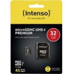 Intenso microSDHC 32 GB UHS-I 3423480 – Zbozi.Blesk.cz