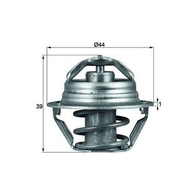 MAHLE TX 90 82D Termostat, chladivo (TX9082D) – Hledejceny.cz