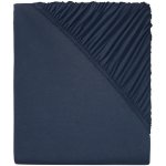 Livarno Home Žerzejové napínací prostěradlo 140-160x200 tmavě modrá – Sleviste.cz