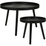 Homestyling KO-KR8200300 černá 2 ks – Zboží Dáma