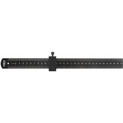 NEO Tools Pravítko s polohovacím blokem 30 cm – Sleviste.cz