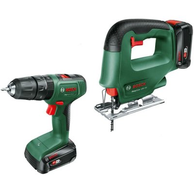 BOSCH EasyImpact 18V-40 + EasySaw 18V-70 06039D810A – Hledejceny.cz