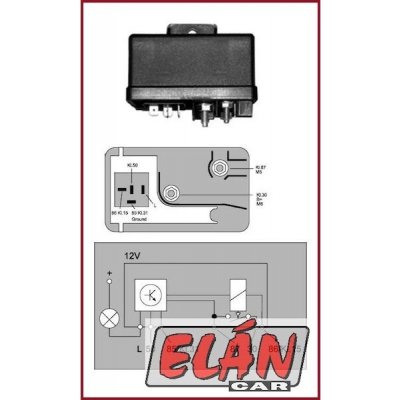 Žhavící relé - Hella 4RV 008 188-151 – Hledejceny.cz