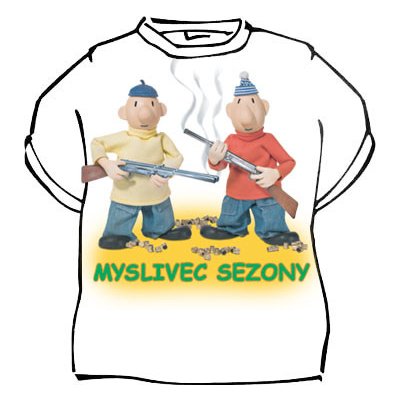 Tričko Pat a Mat Myslivec sezony