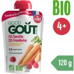 Good Gout BIO Mrkev s malinami 120 g – Zboží Mobilmania