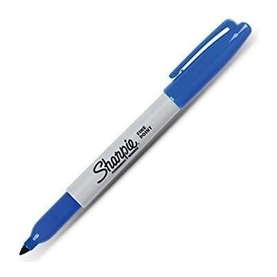Sharpie Fixa modrá s tenkou špičkou 0,9mm