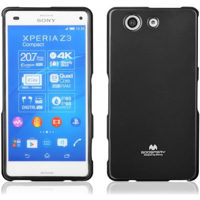 Mercury : / kryt pro SONY Xperia Z3 D6653 - Mercury , Jelly Black – Zboží Živě