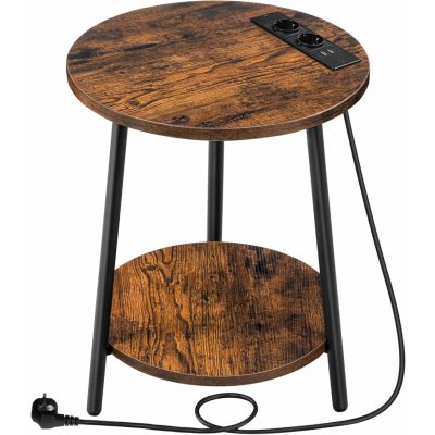 Vasagle Leky 40 cm hnědý/černý – Hledejceny.cz