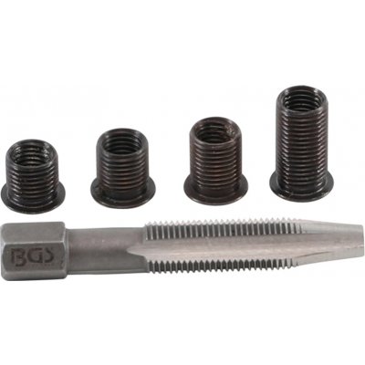 BGS Sada na opravu závitů zapalovacích svíček, M8 x 1,0 mm, 5 ks - B167 – Hledejceny.cz