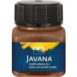 Barva na světlý a tmavý textil Javana 20 ml tmavě hnědá – Zboží Mobilmania