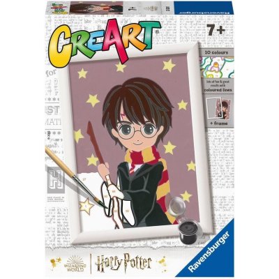 Zuty malování podle čísel Ravensburger Kreativní a výtvarné hračky CreArt Harry Potter – Zboží Mobilmania