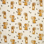 Teplákovina alpen fleece / warmkeeper se zvířátky – Hledejceny.cz