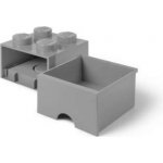 LEGO® Úložný box Storage světle šedý 25 x 25 cm – Zboží Dáma