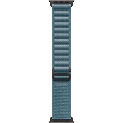 Apple Watch 49mm světle modrý Alpský tah - Large - provedení z černého titanu MG9M4ZM/A – Sleviste.cz
