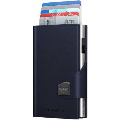 TruVirtu Click & Slide Vegan Bio Apple Dark Blue Silver – Zboží Mobilmania