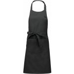Kariban Zástěra s laclem "Sommelier" 94-ebony gray – Hledejceny.cz