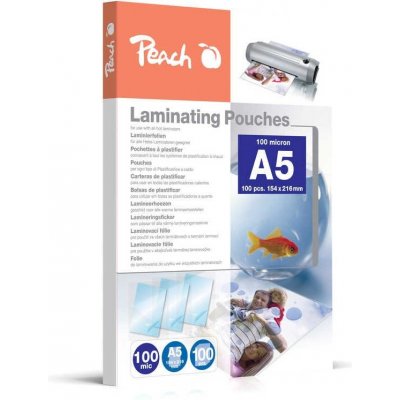 PEACH laminovací fólie A5 - 100 ks, 100 mic, PP500-03 – Zboží Živě