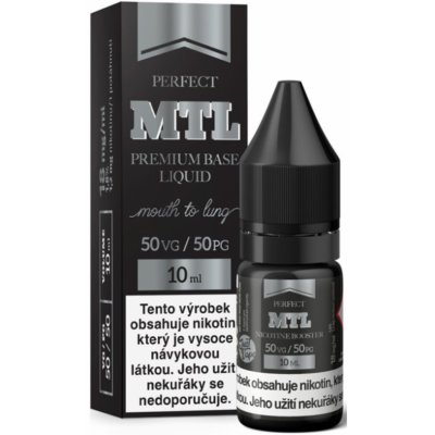 JustVape Booster MTL PG50/VG50 18mg 10ml – Zboží Mobilmania