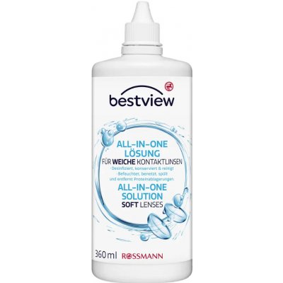 Best View Roztok na měkké kontaktní čočky 360 ml – Sleviste.cz