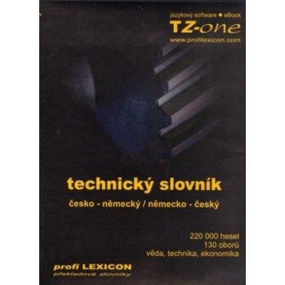 Technický slovník česko-německý, německo-český – Zboží Živě