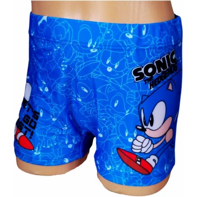 Eplusm Chlapecké plavky Sonic boxerky modré Modrá