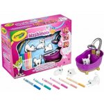 Crayola Washimals: Omalovatelní zvířátka – sada s vaničkou – Hledejceny.cz