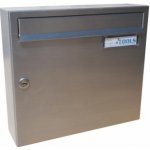 DOLS Poštovní schránka A-01 - NEREZ + RAL 7040 šedá – Hledejceny.cz