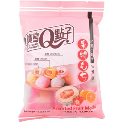 Q Brand Mochi ovocný mix 120 g – Zboží Dáma