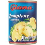 Giana Žampiony krájené v mírně slaném nálevu 425 ml 400 g – Zbozi.Blesk.cz