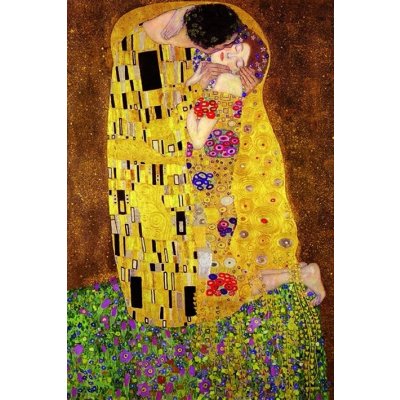 Plakát - Klimt's The Kiss – Zboží Dáma