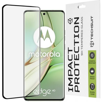 Techsuit ochranné celoplošné sklo 111D pro Motorola Edge 40/Edge 2023 KP29996 – Zboží Živě