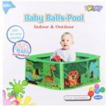 Iplay 8602B zelený bazén + 50 míčků – Zboží Dáma