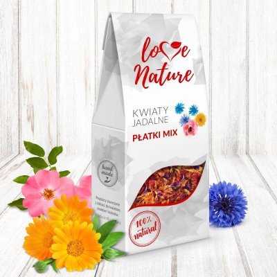 Jedlé květy mix 10g 100% přírodní - Love Nature – Hledejceny.cz
