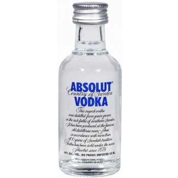 Absolut Mini 40% 0,05 l (holá láhev )