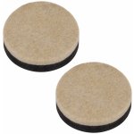 Walteco Filcové podložky s protiskluznou stranou, průměr 58mm, pro masivní nábytek a těžší předměty Množství: 2 ks , 85210 – Zboží Mobilmania
