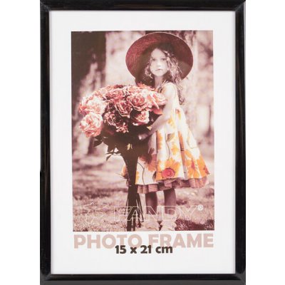 FANDY Plastový rámeček Simple 2 15x21 2 černý – Hledejceny.cz