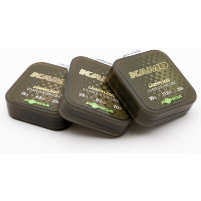 Korda šňůra Kamo Coated Hooklink 20m 15lb – Zboží Dáma