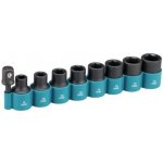 MAKITA B-54645 sada nástrčných průmyslových hlavic 1/2", 9ks – Zboží Dáma