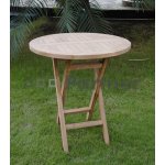 Zahradní skládací stůl IVORY 80 cm – Hledejceny.cz