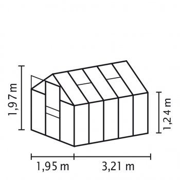 Vitavia Target 6200 PC 4 mm stříbrný