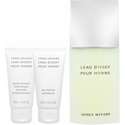 Issey Miyake L´Eau D´Issey Pour Homme EDT 125 ml + sprchový gel 50 ml + balzám po holení 50 ml dárková sada – Zbozi.Blesk.cz